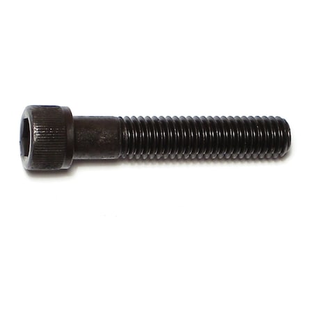 Midwest Fastener 3/8"-16 Socket Head Cap Screw, Standard, Plain Steel, 2 in Length, 4 PK 60294